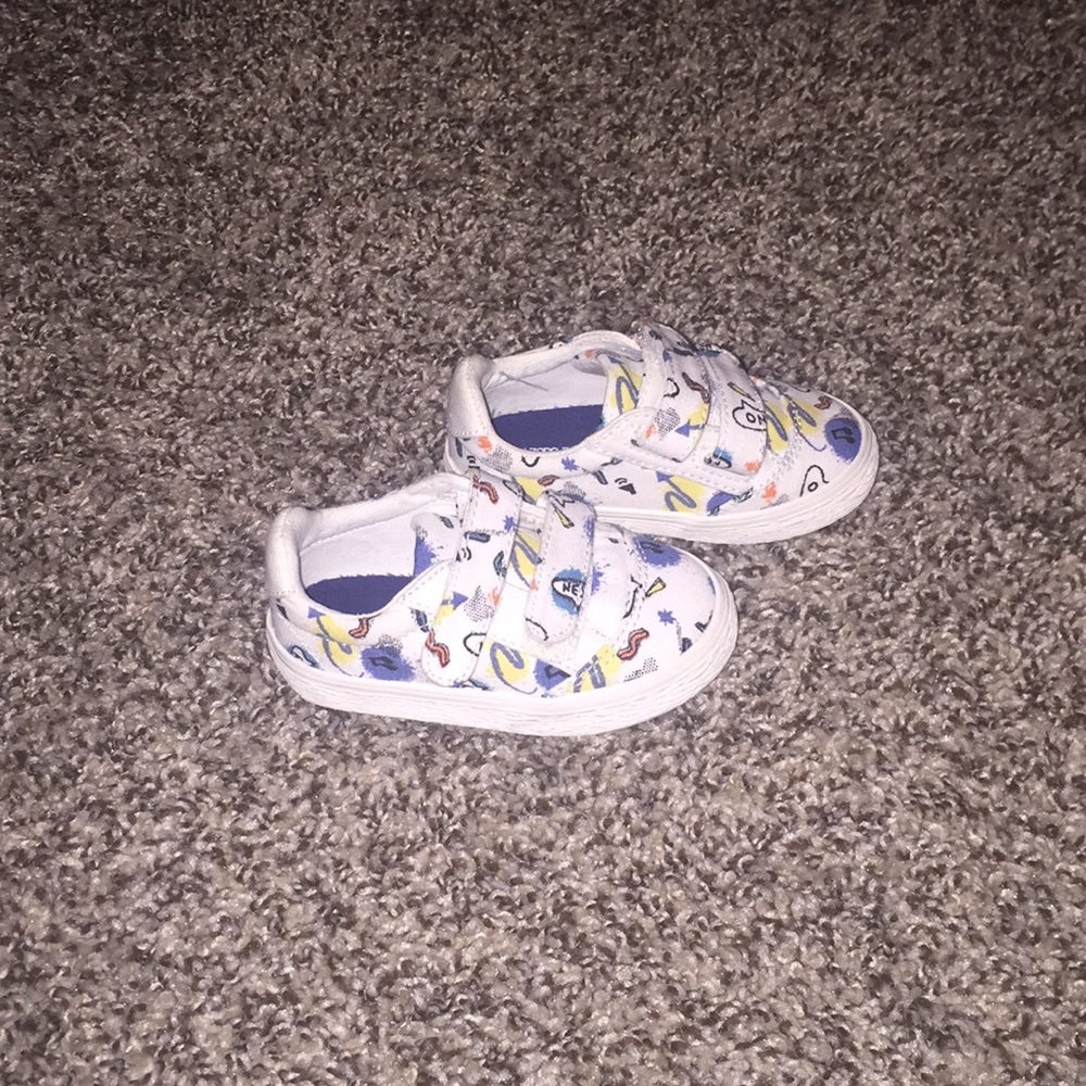 Zara Baby Printed Fabric Plimsolls - Picture 2 of 5